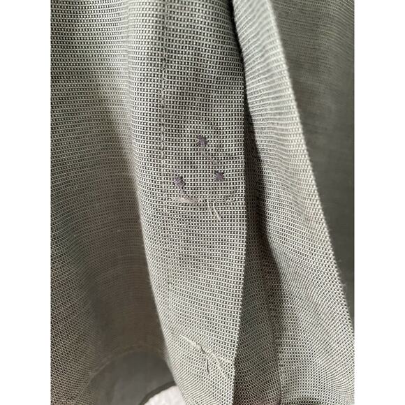 Yves Saint Laurent Men's Dress Shirt Green Button Down Cotton Blend 17 (32-33) - Picture 5 of 12